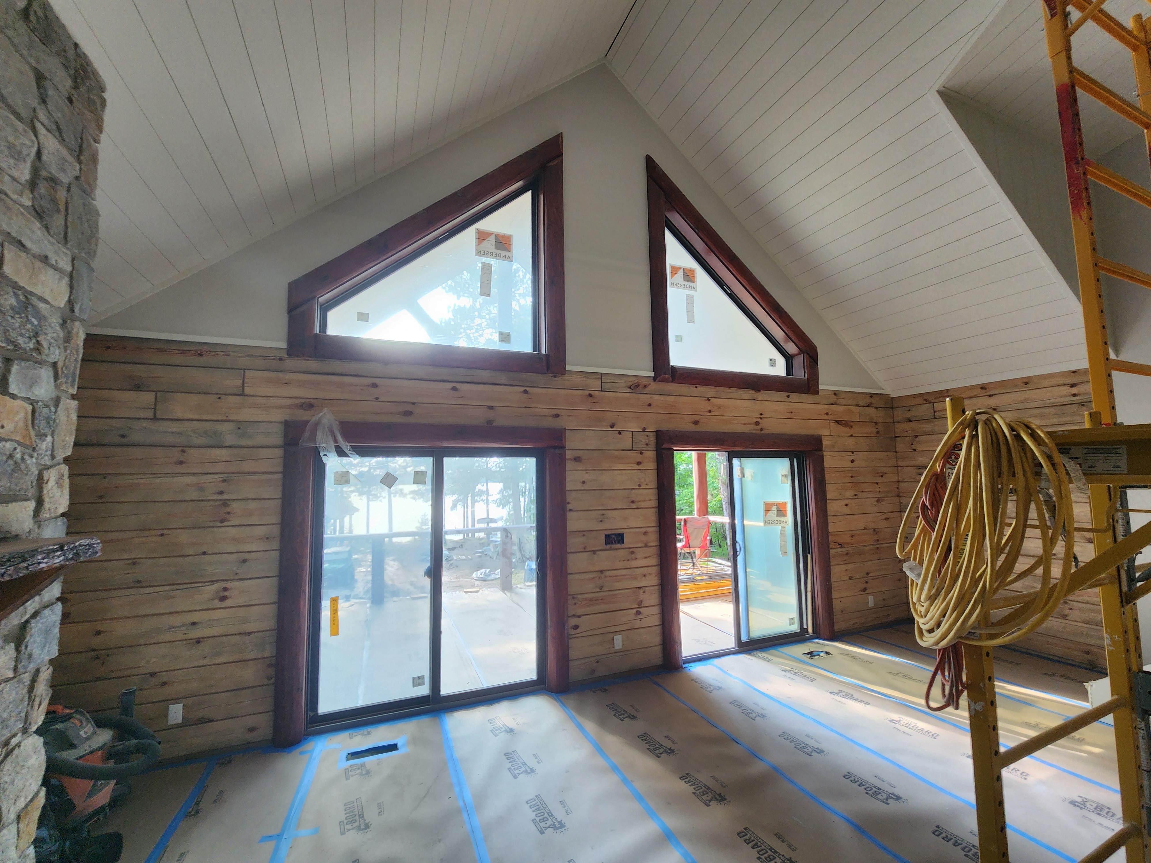 Custom Built Vaulted Room